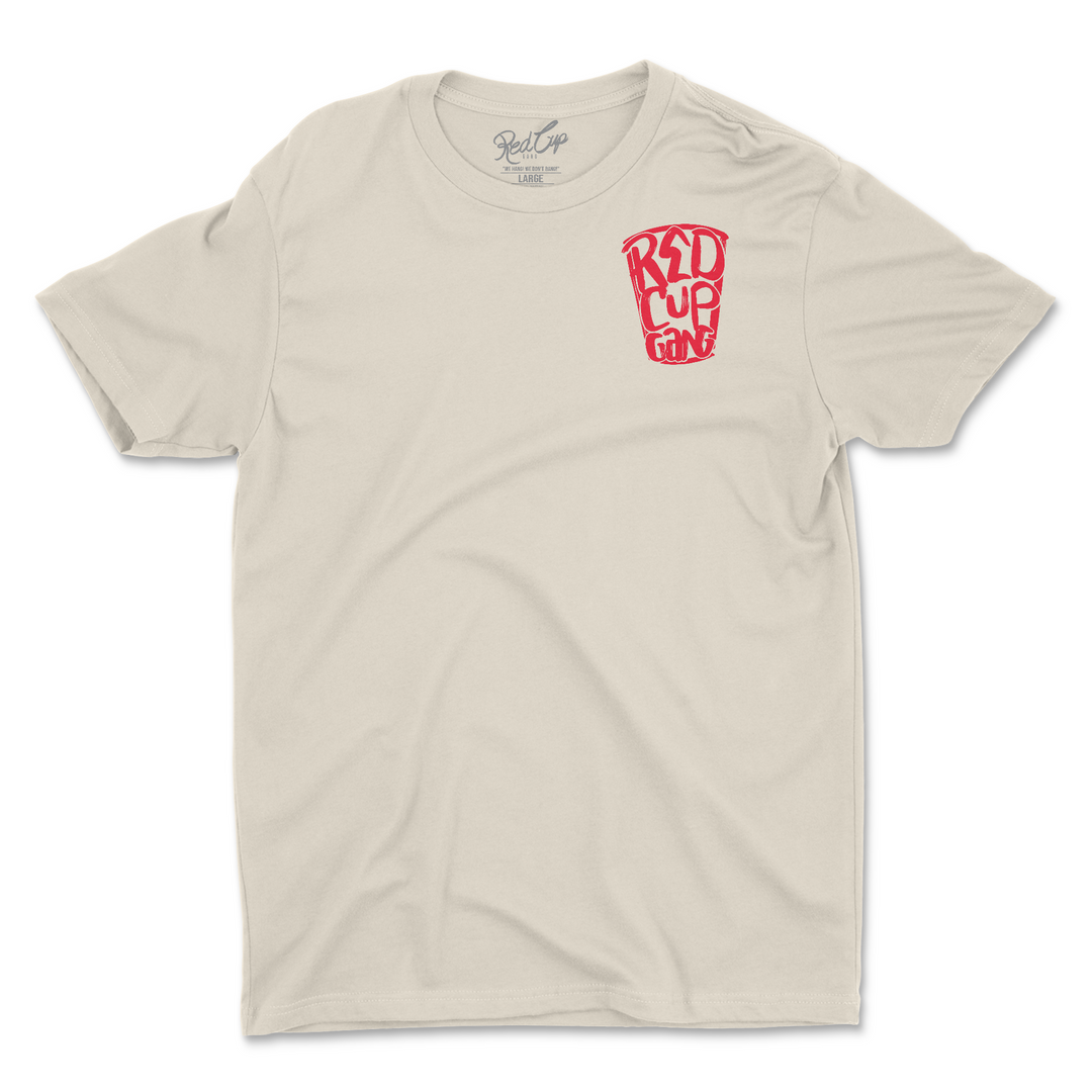 Natural/Red - Hang Loose Tee